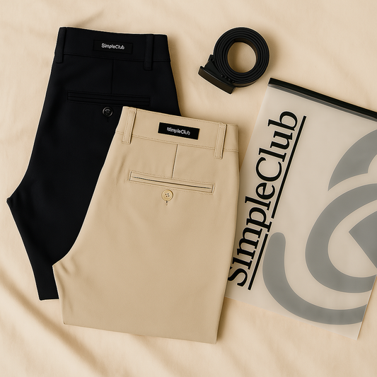 2x Simple Tailored Trousers