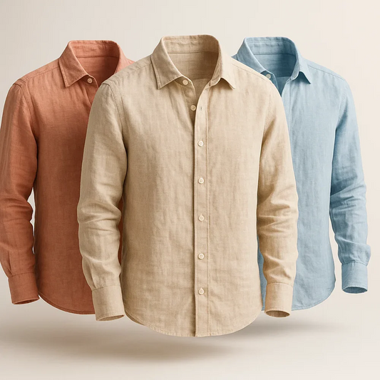 Special Summer Combo – 3 Premium Linen Shirts